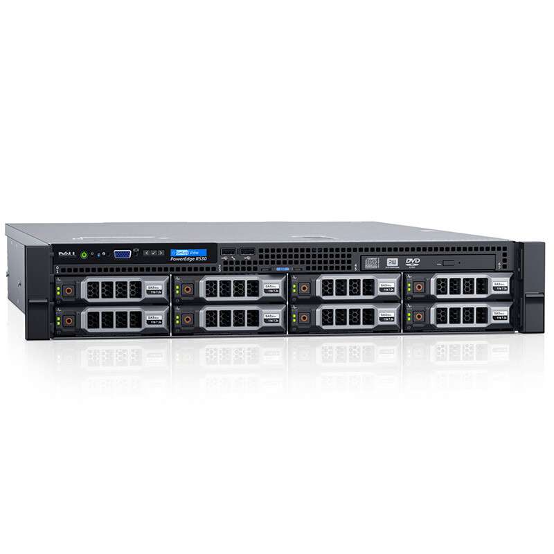 Dell戴尔R530机架式服务器32核2U虚拟多开数据库搭建运算存储渲染
