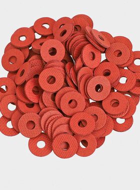 M2/M2.5/M3/M4 红色红钢纸垫片 绝缘垫圈 红纸垫 螺丝快巴平垫片