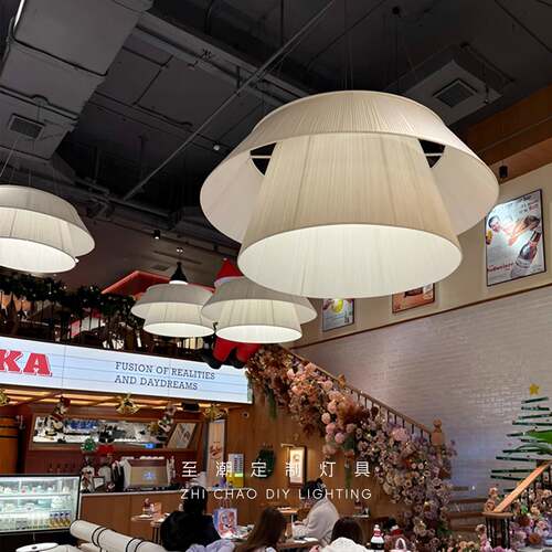侘寂风餐厅吧台民宿禅意吊灯日式复古书房设计师茶室客厅房间吊灯