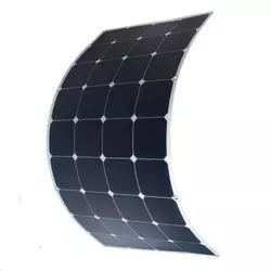sunpower柔性太阳能板 单晶太阳能电池柔性板 可弯曲太阳能软板