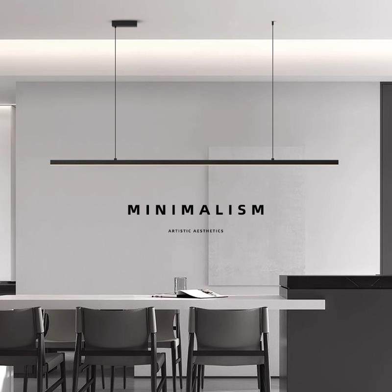 9U普瑞全光谱全铜餐厅吊灯一字灯2024新款现代简约岛台餐桌长条吊,家装灯饰光源,智能吊灯,淘宝优惠券,粉丝福利购,淘宝优惠卷