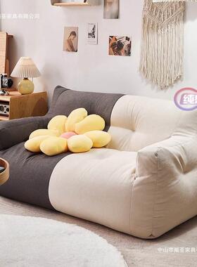 懒人沙发榻榻米单双人网红出租屋房间可躺可睡卧室宿舍地上小沙发