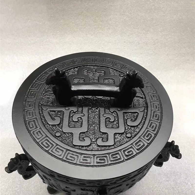 九龙龙冰鼎铝鼎古暖保冷铜鼎仿保九鼎鼎