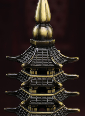 九层9层13层十三层文昌塔办公室书桌装饰摆件书房工艺品