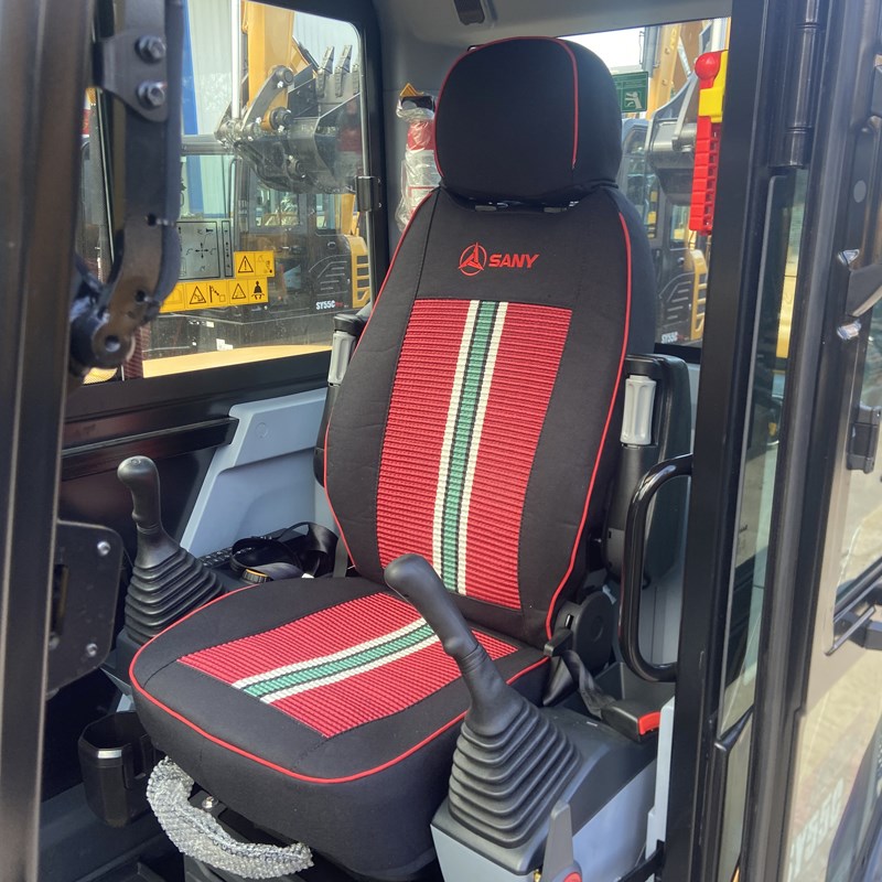 三一挖机座椅套SY55/60/600/650/75/135/205/375/SY235挖掘机座套