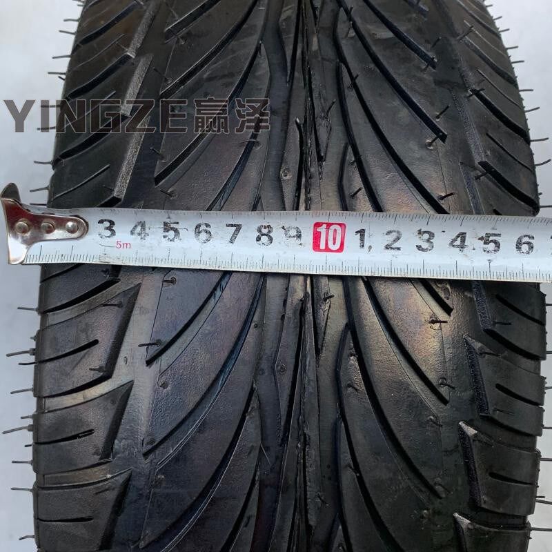 改板鬼轮踏装车 卡丁车沙滩车配件205/30-12寸加宽轮胎铝火毂轮圈