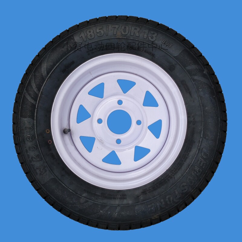 电动游览车185/70R1动真空轮胎轮毂 玛西尔绿通电车观光3耐磨轮胎