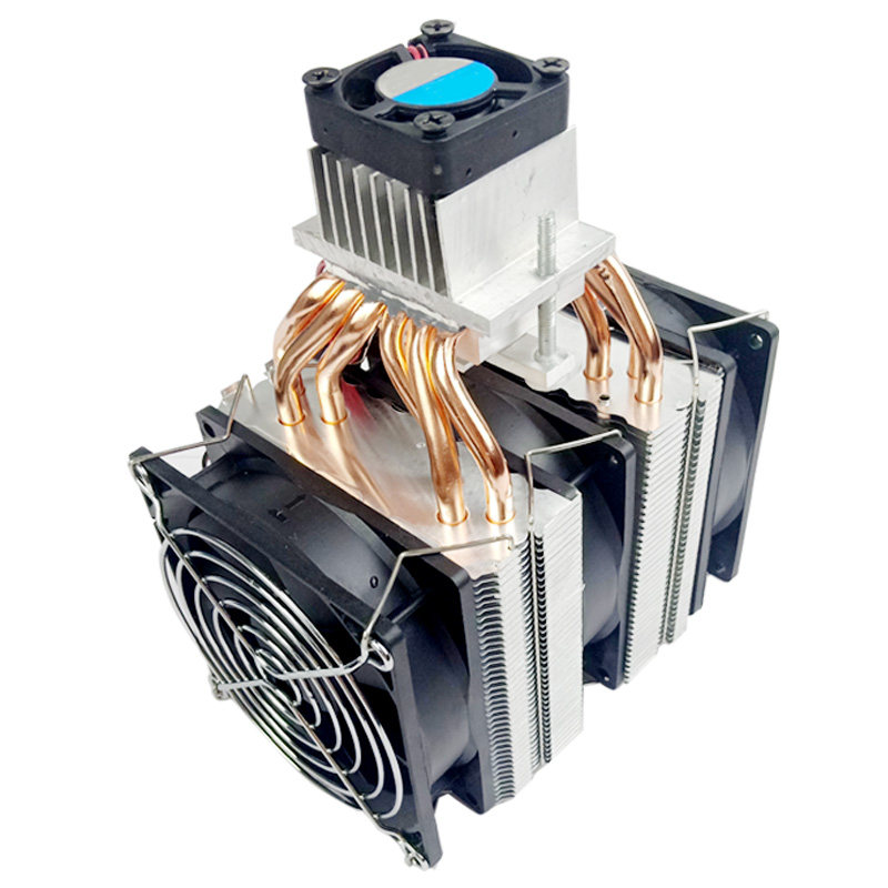 DIY散热套装模块制2组电子1冷器半导体制冷片除湿机v6铜管散热器