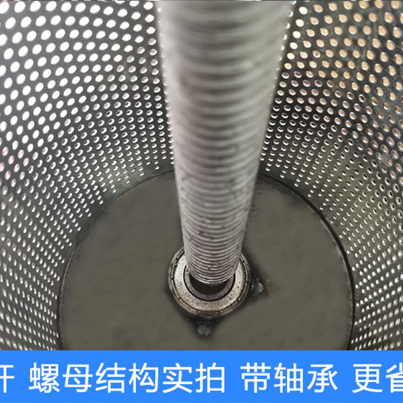 家用小型榨油机手动铁质猪油渣脂渣压饼机辣椒油水果压榨机榨汁机