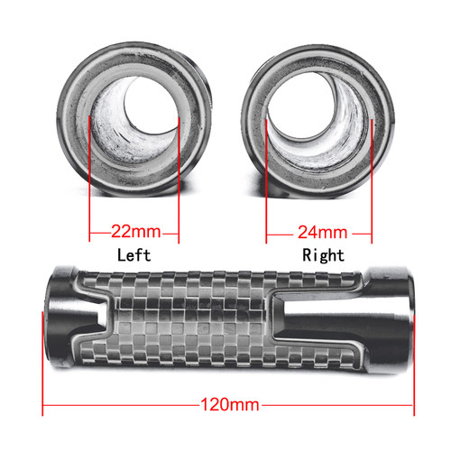 适用钱江闪500S 黄龙/追600赛400/350改装手把胶套油门车把胶握把