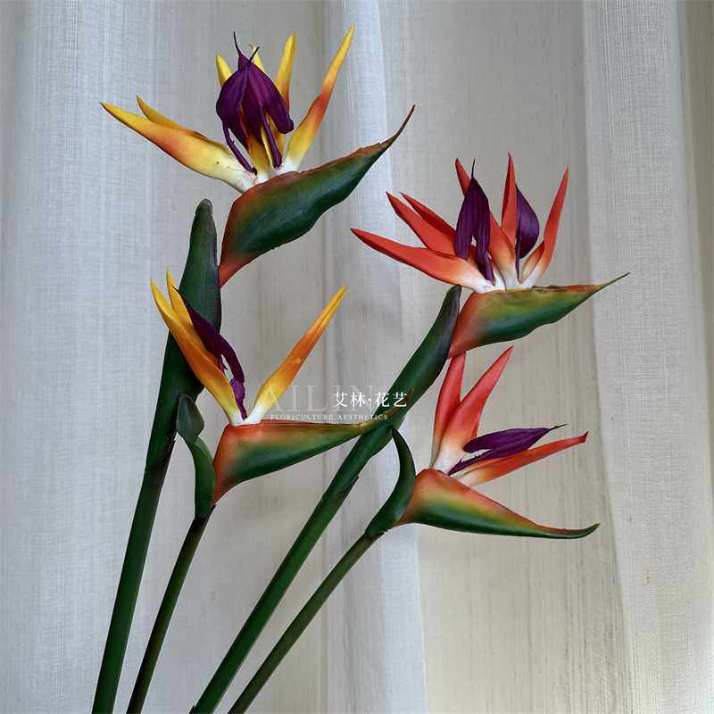 仿真天堂鸟鹤望兰火鹤仿真花蝎尾天堂鸟手感软胶家居装饰婚庆,家居饰品,仿真花/假花,淘宝优惠券,粉丝福利购,淘宝优惠卷