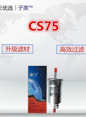 适配长安CS75 CS85 CS95 睿骋CC 欧尚CX70 新豹T3 汽油滤清器汽滤