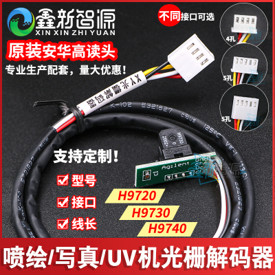 喷绘机0真机光栅解应器 UV平板打印机H9730读头H972写/9740感码器