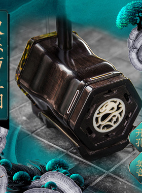 汉乐坊二胡乐器厂家直销黑檀初学高级新型传承汉文化二胡HC5-3