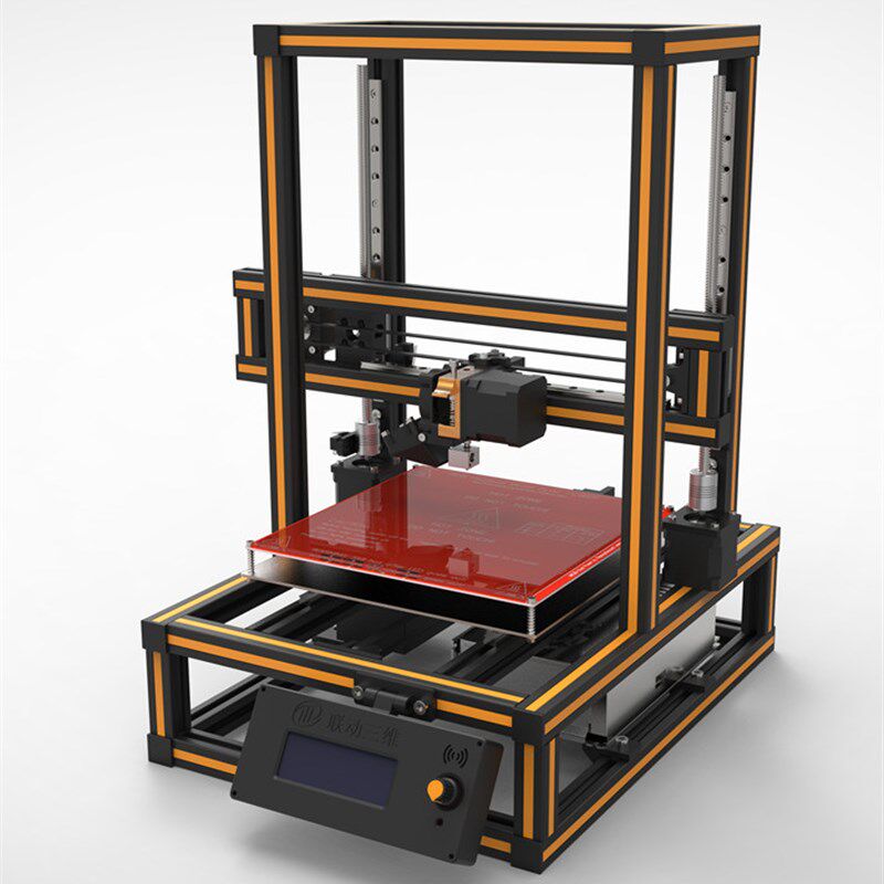 3D打印机套件 铝精度 prusa i3高型材 线i版 d轨y套件 3d printer