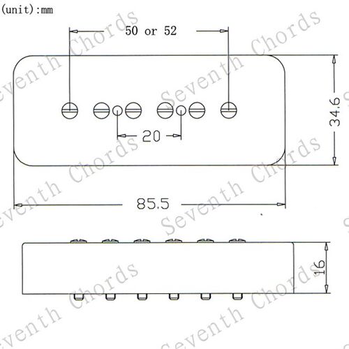 电吉他拾音器 EPI LP肥皂盒P90电吉他拾音器单线圈P90拾音器