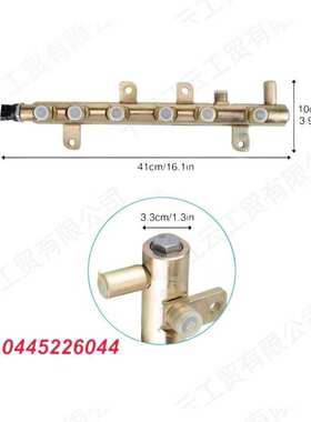 6缸PC200-8燃油系统康明斯ISB5.9高压共轨管0445226044 4937282
