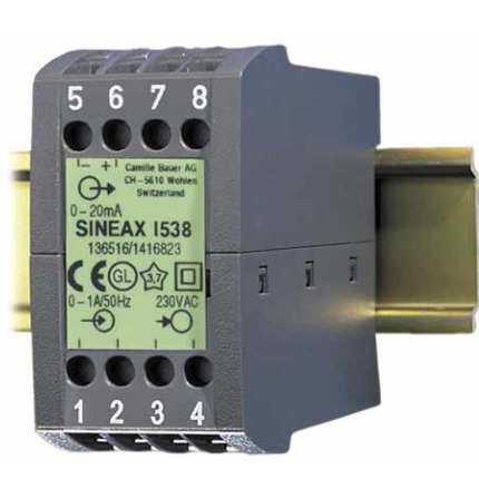 德国高美测仪GMC-I电流变送器SINEAXI538交直流电流表漏电流数显