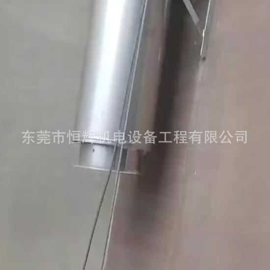 潮州揭阳汕尾不锈钢双层烟管 排烟管安装恒辉机电