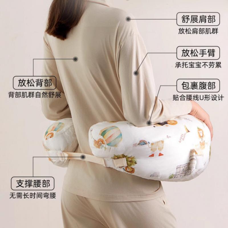 哺乳枕喂奶护腰座椅解放双手枕斜坡枕二合一月子喂奶靠垫腰枕