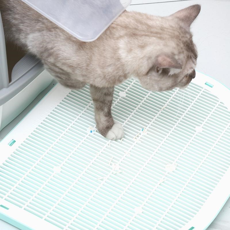 猫砂垫防带出外溅双层子砂盆厕所垫猫大号垫蹭脚猫咪垫子宠物用品