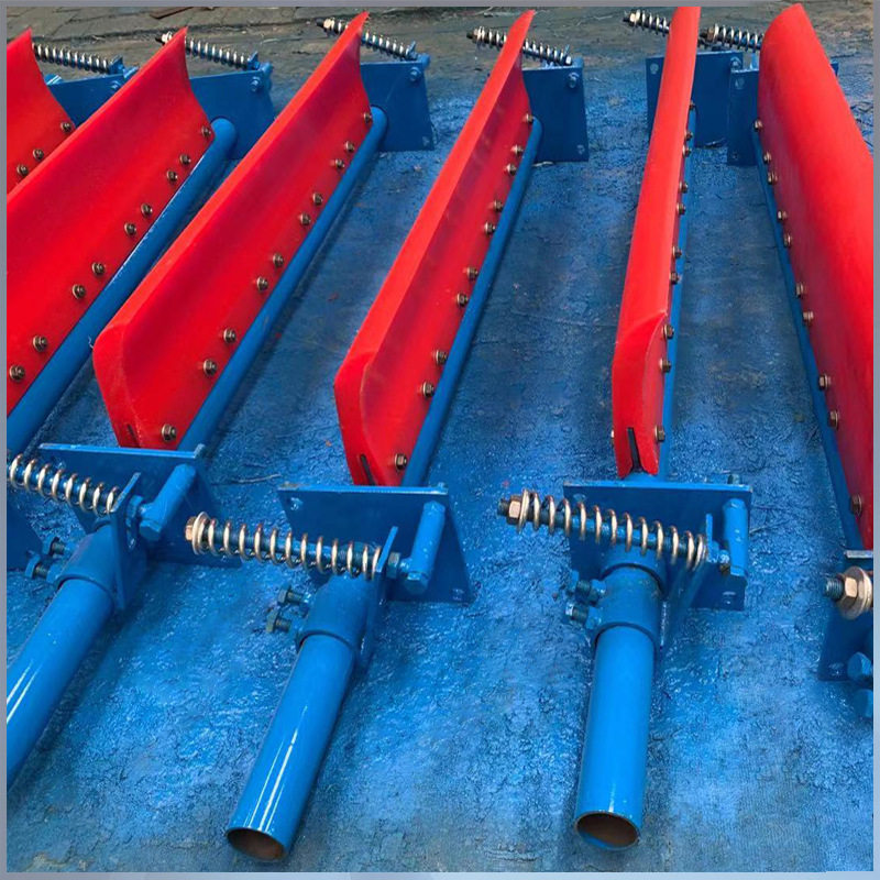 H型聚氨酯清扫器弹簧自调节B1000/1200/1400刮料器矿用清料器GH