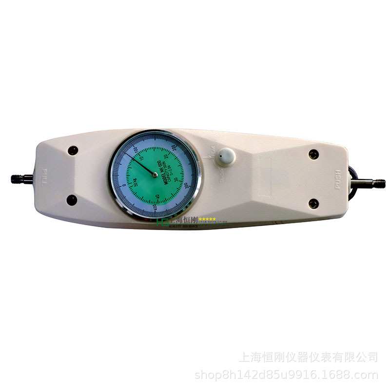 100n指针式拉压力计 表盘式拉力弹簧测力计 指针式推拉力测力表