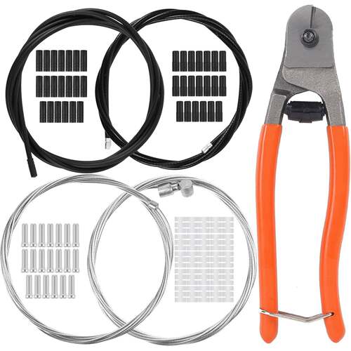 Vefungyan 73Pcs Bike Brake Cable kit: Universal Shifter Cabl