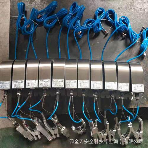KD-1293自动收线式静电接地报警器(不锈钢）定位收缩