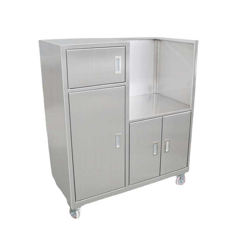 酒水车移动餐车茶水车带门三层手推车不锈钢柜子工具柜不锈钢餐车,3C数码配件,摄像机配件,淘宝优惠券,粉丝福利购,淘宝优惠卷