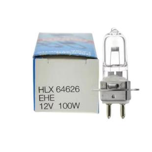 原装OSRAM欧司朗卤素灯泡HLX64626 EHE 12V100W PG22带座显微镜灯