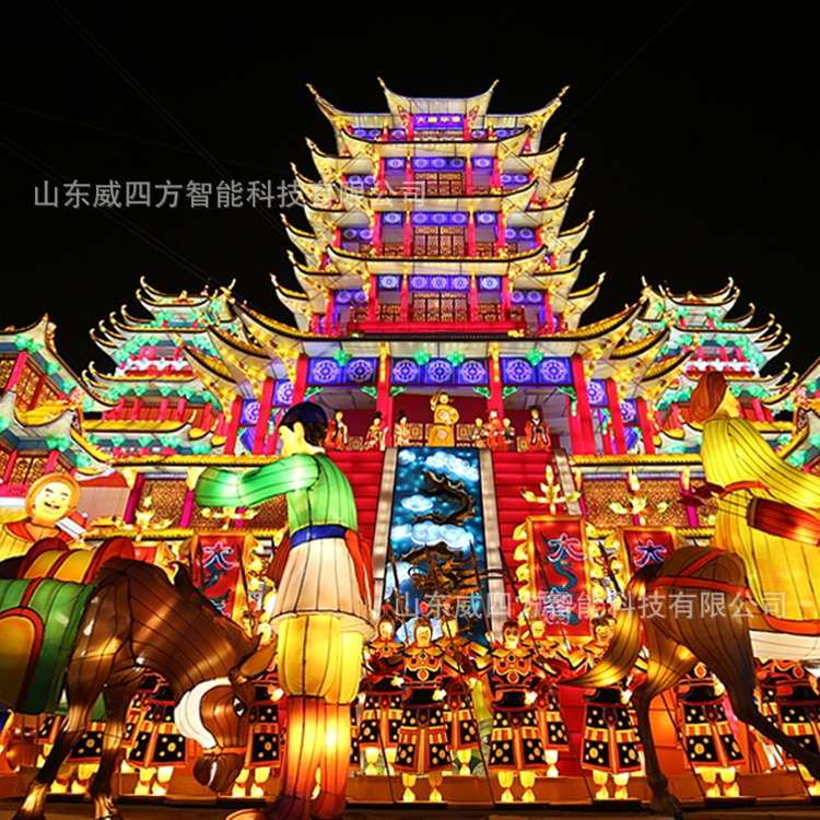 2021贺新春元宵节大型花灯展览会 led彩灯广场公园灯光节工厂定制