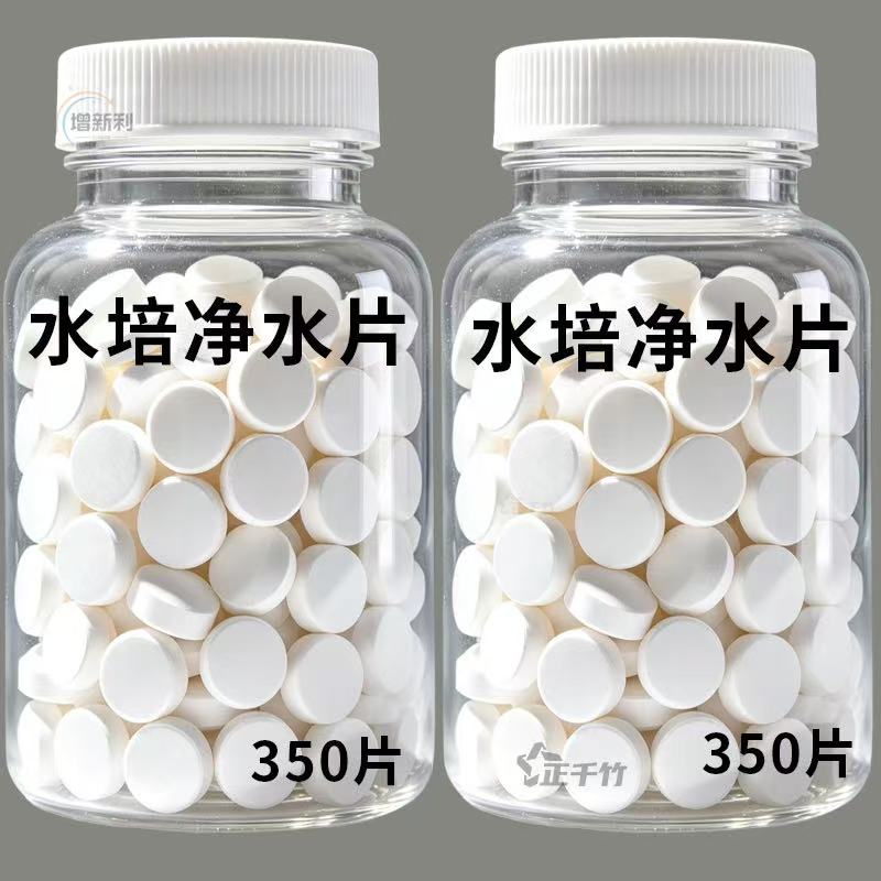 水培植物增氧片净水片营养片防臭水促生根浑水水培花卉通用净水片