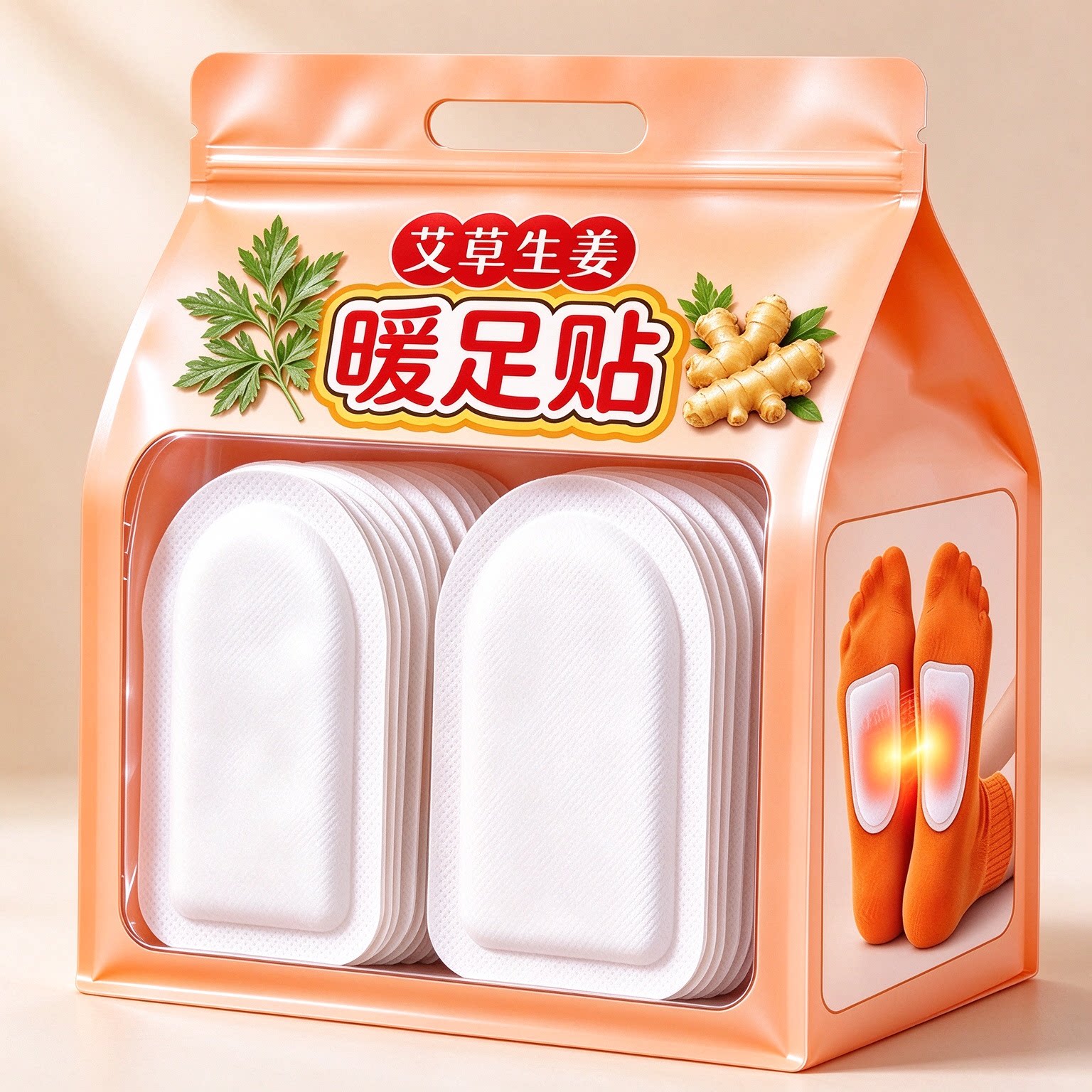 新款正品暖足贴暖脚宝脚底贴保暖脚垫暖脚神器暖宝宝贴自发热鞋垫