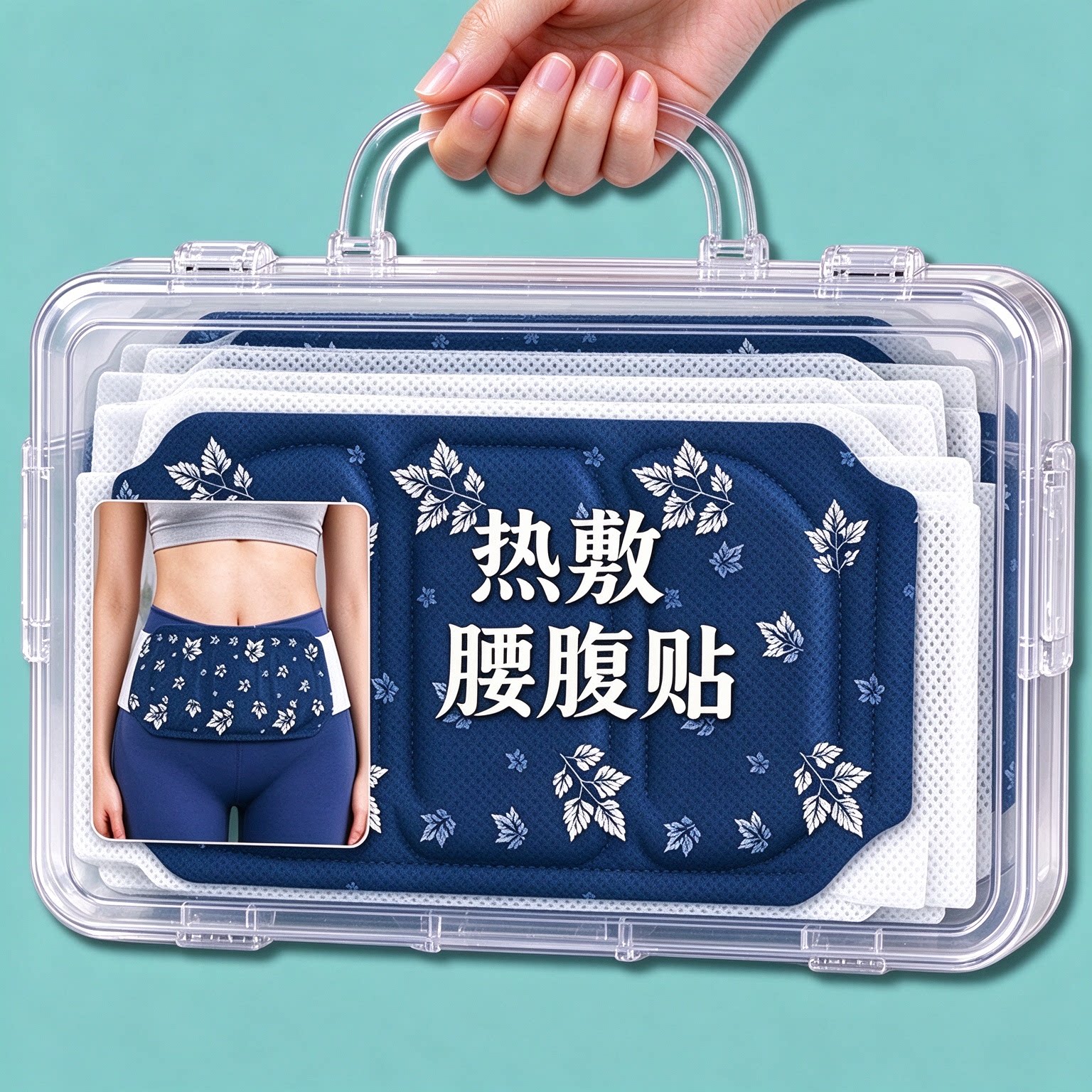 自发热暖腰热敷贴久坐舒缓