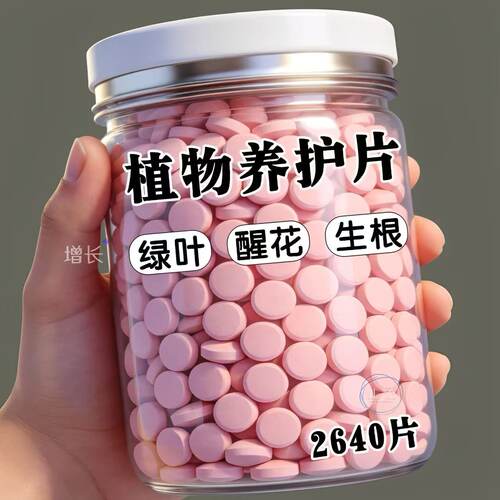 植物营养片【绿叶+催花+爆根】