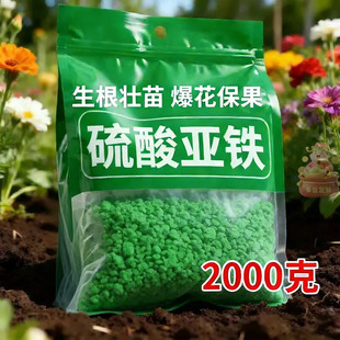 硫酸亚铁养花专用酸性土壤通用型养花防黄叶植物家庭园叶面肥