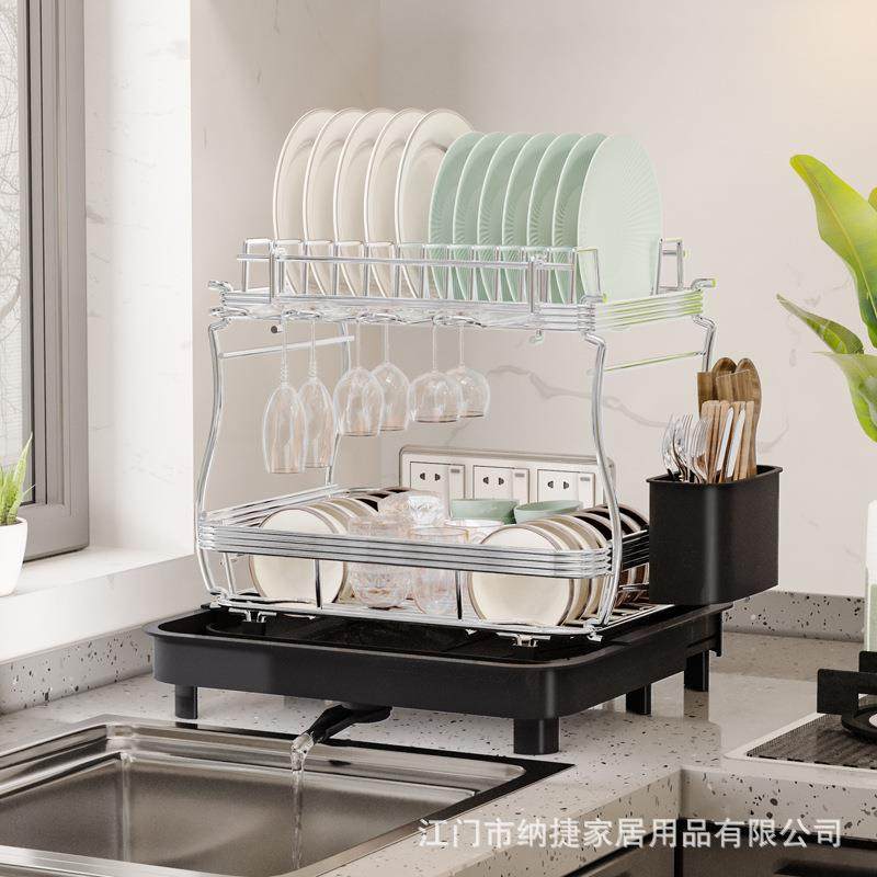 厨房碗碟置物架水槽碗筷碗盘收纳架家用台面多功能沥水架滤水碗架,模玩/动漫/周边/娃圈三坑/桌游,模型制作工具/辅料耗材,淘宝优惠券,粉丝福利购,淘宝优惠卷