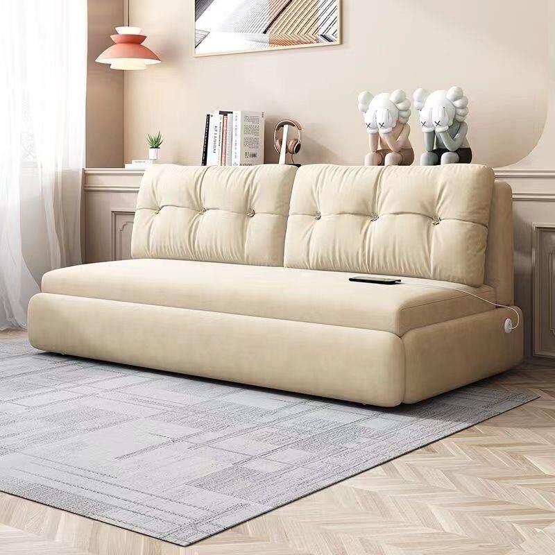 沙发床可折叠两用抽拉式一体2024网红新款小户型客厅卧室多功能床