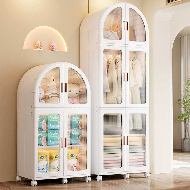 免安装宝宝简易衣柜儿童衣服收纳柜婴儿小衣橱塑料家用卧室储物柜,3C数码配件,摄像机配件,淘宝优惠券,粉丝福利购,淘宝优惠卷