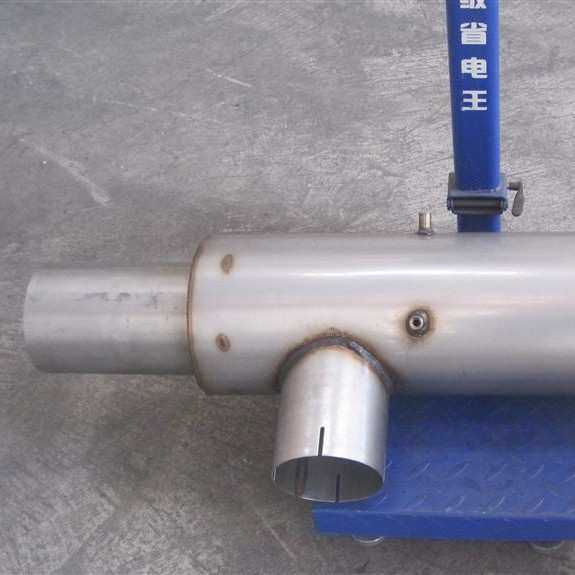 重汽豪沃T7H TX汕德卡C7H豪瀚汽车前置消声器(国Ⅳ)WG9725543306