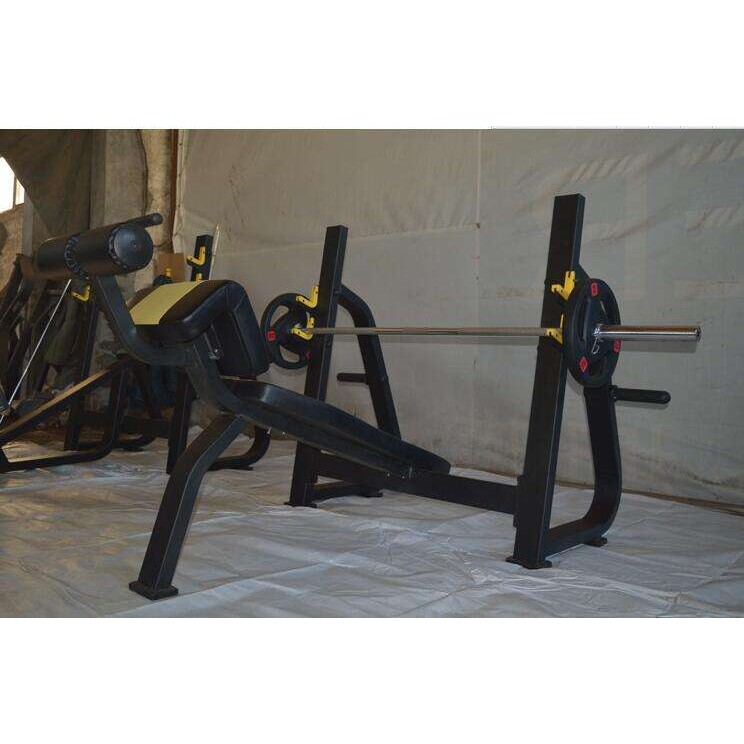 B力量健身器材下斜推胸训练器力量器械胸肌训练器英特姿商用产品