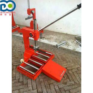手动加压实心砖块切割机路面铺设红砖方砖切砖机步道砖切断机