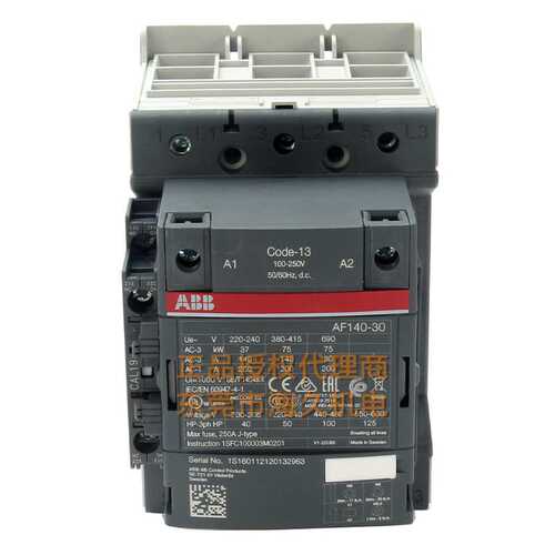 ABB交直流通用接触器AF65-30-00-13 100-250V50/60HZ-DC 10140634