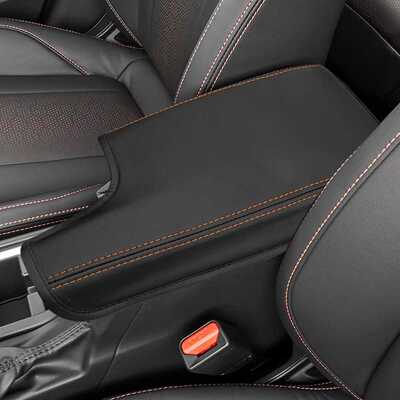 专车专用斯巴鲁翼豹lmpreza-crosstrek2018-2023皮革扶手箱垫