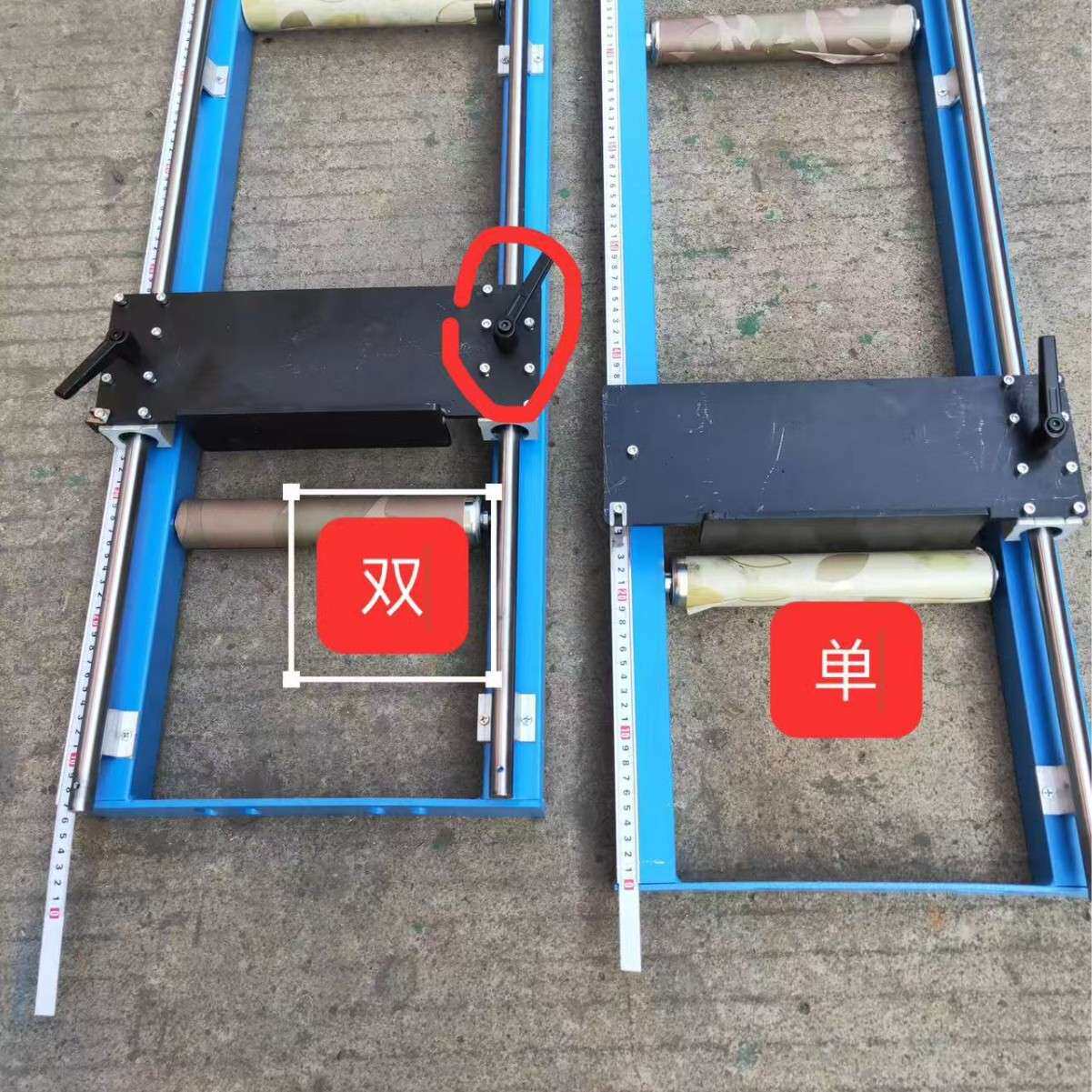 切割机送料架托料架铝料架切割机滚筒架托切管机放料定位架切铝机