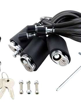 KUAT Transfer Triple Cable Lock Kit with Locking Hitch Pin |