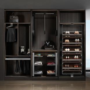 HIGOLD/悍高衣柜拉篮皮篮推拉衣柜衣物收纳盒家用衣帽间五金配件