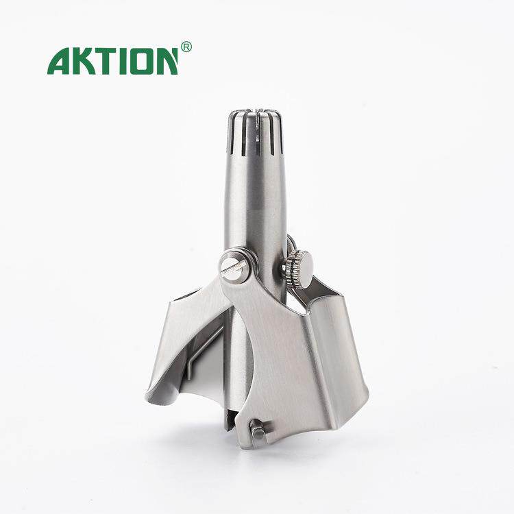 热销款修鼻毛器鼻毛修剪男304不锈钢手动鼻毛器全身水洗鼻毛剪刀