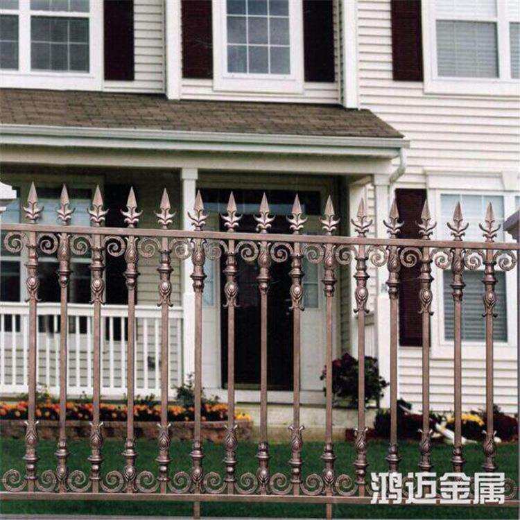 厂家供应铸铝护栏小区铝艺围栏 别墅庭院花园防护栏铸铝阳台栏杆